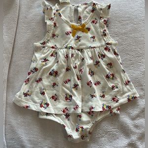First Impressions girls’ floral sun suit, size 18 months, new with tags
